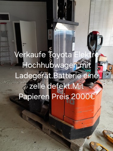Elektrohubwagen gebraucht - elektrohubwagen,