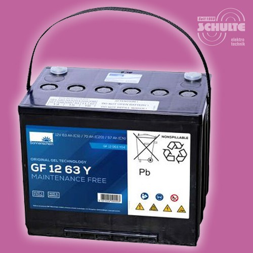 Ersatz akku 12v 63ah blei - 12v,